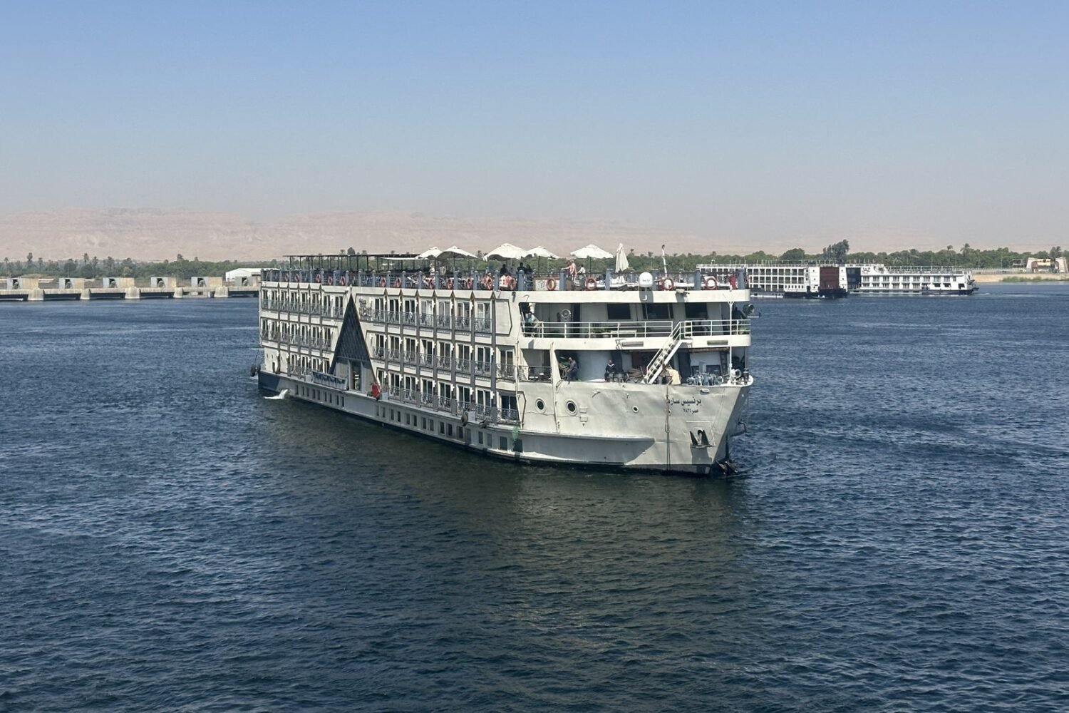 Princess Sarah I sailing on the Nile