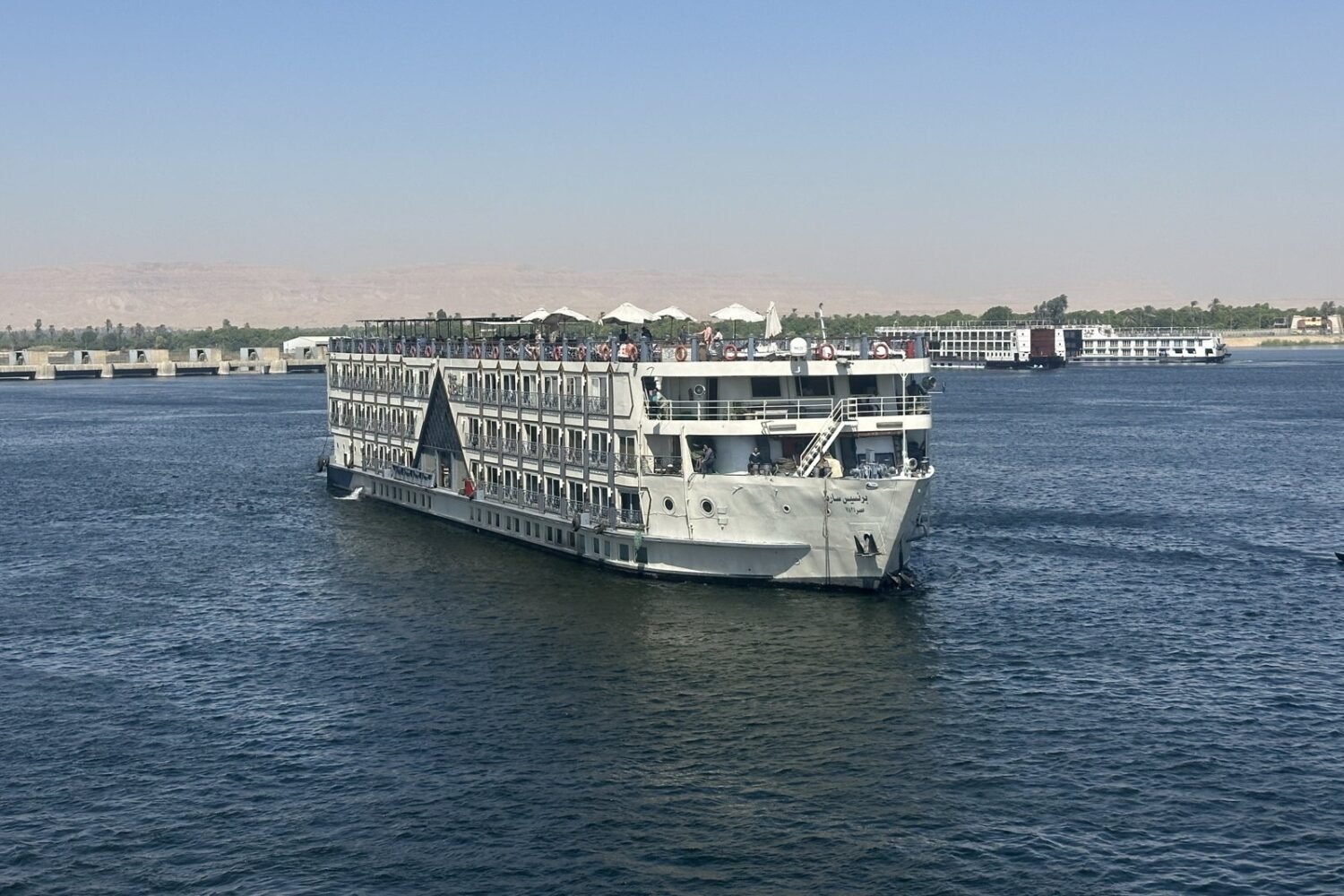 Princess Sarah I on the Nile near Luxor