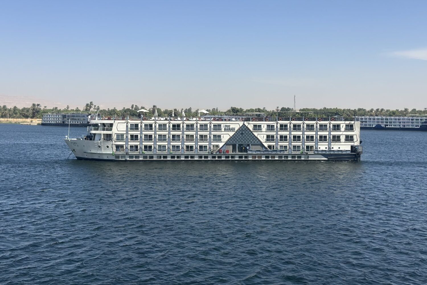 Princess Sarah II sailing on the Nile at Luxor